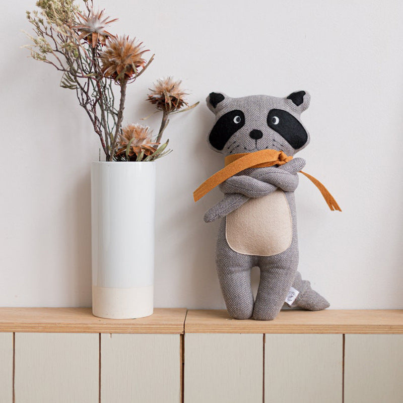 Raccoon Cotton Cute Civet Cat Comfort Doll