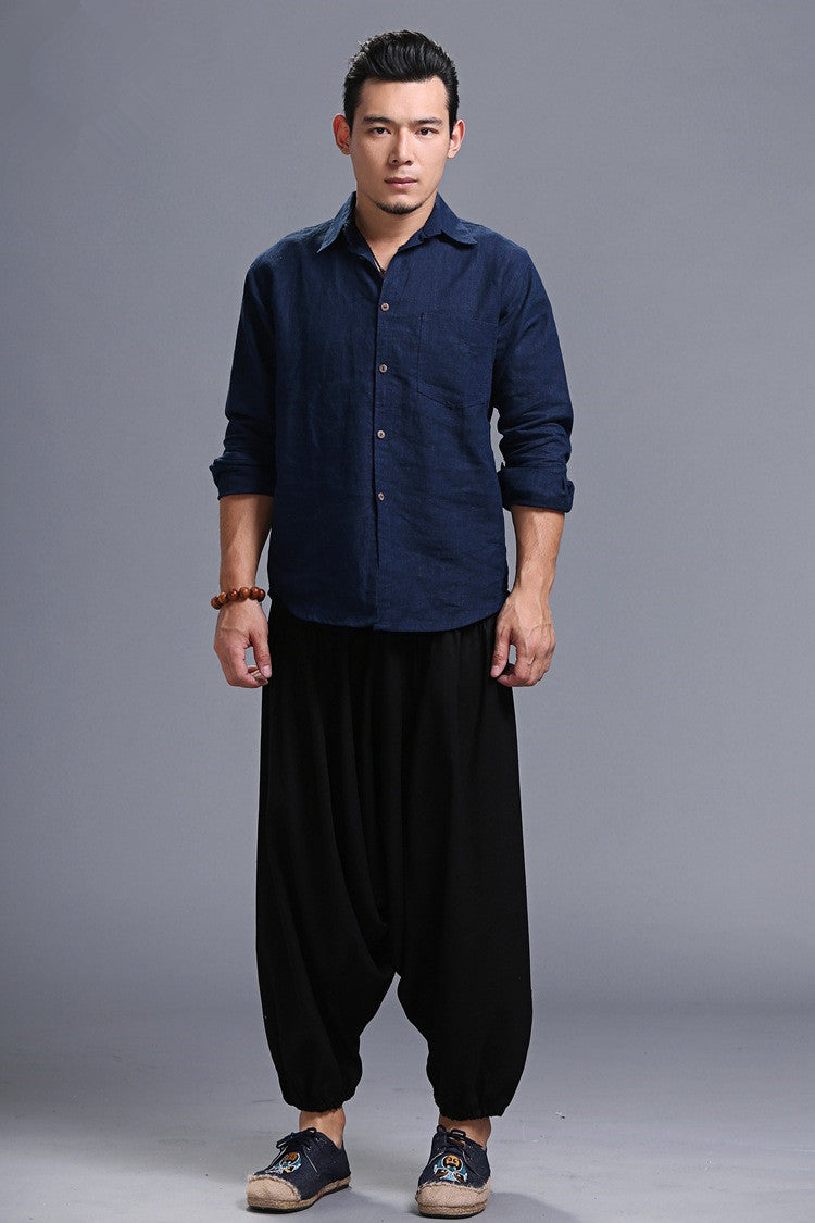 Men's Fashion And Comfort Hanging Harem Pants