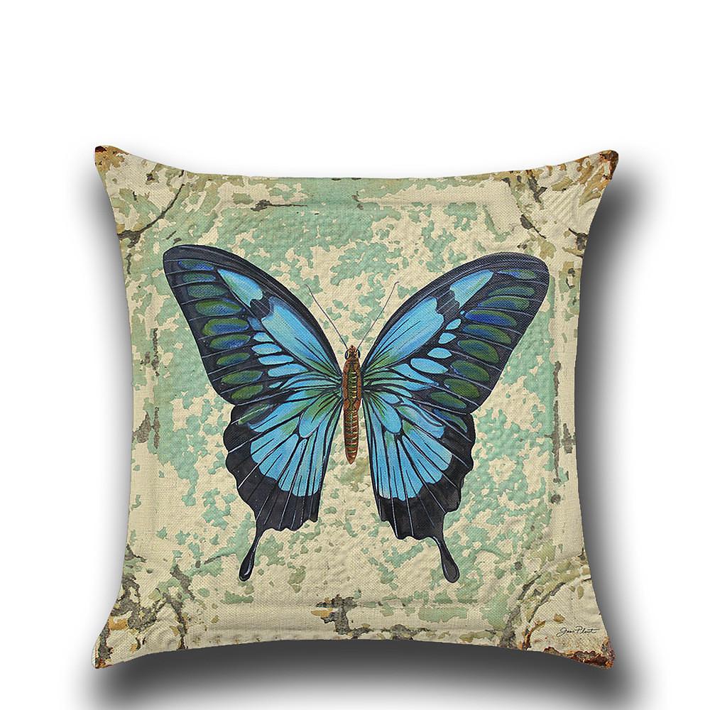 Literary and artistic comfort cushion pillowcase