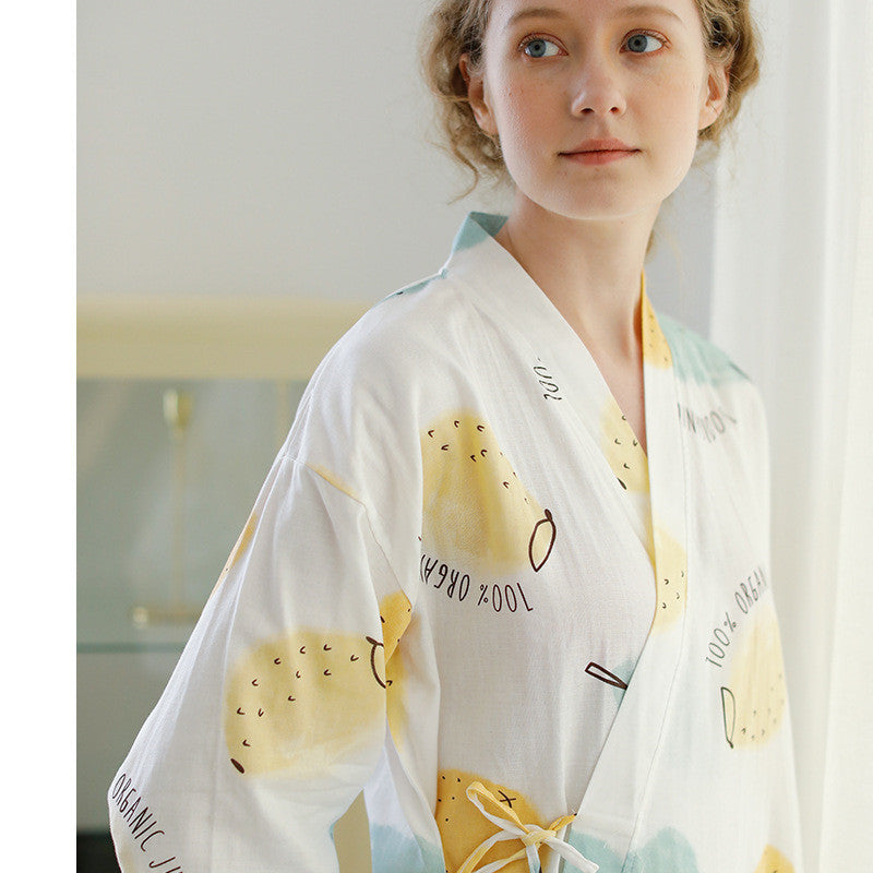 Printed Kimono Skirt Home Furnishing