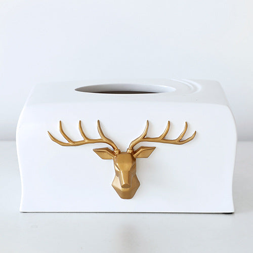 Tissue Box Resin Desktop Organizer Durable Multifunctional Remote Paper Holder Stationery Storage Box Pencil Rack For Office