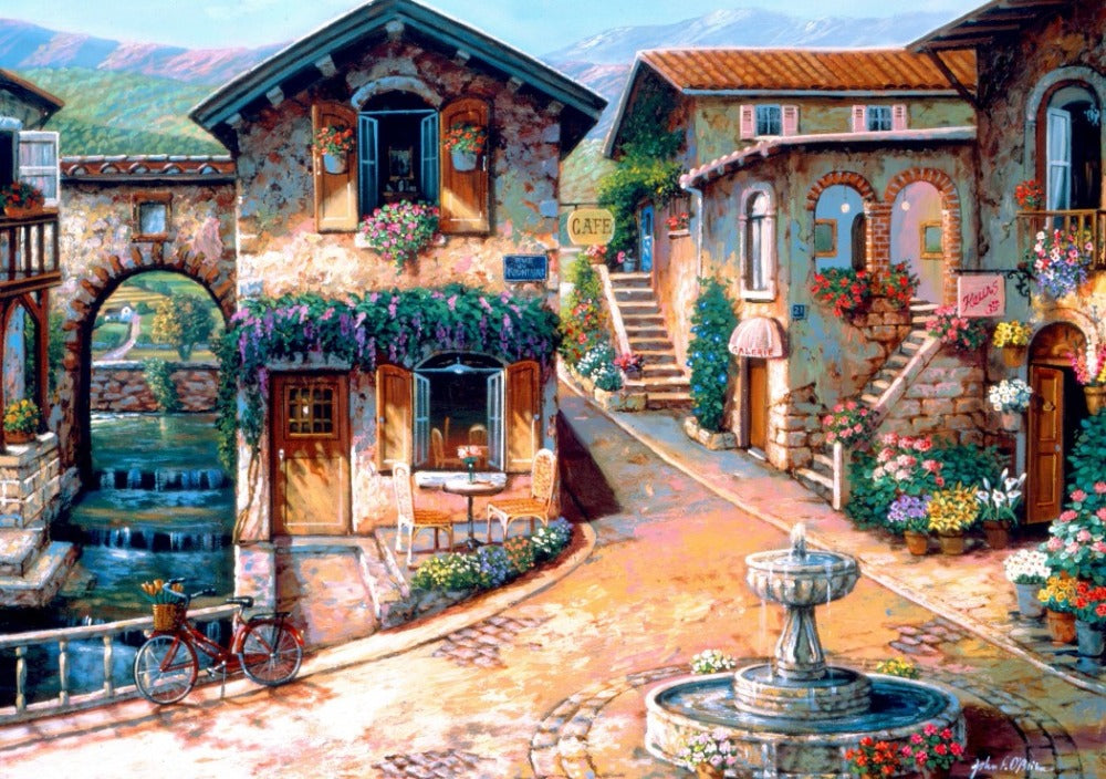 Cityscape Diamond Painting Embroidery Decoration, Home Decoration