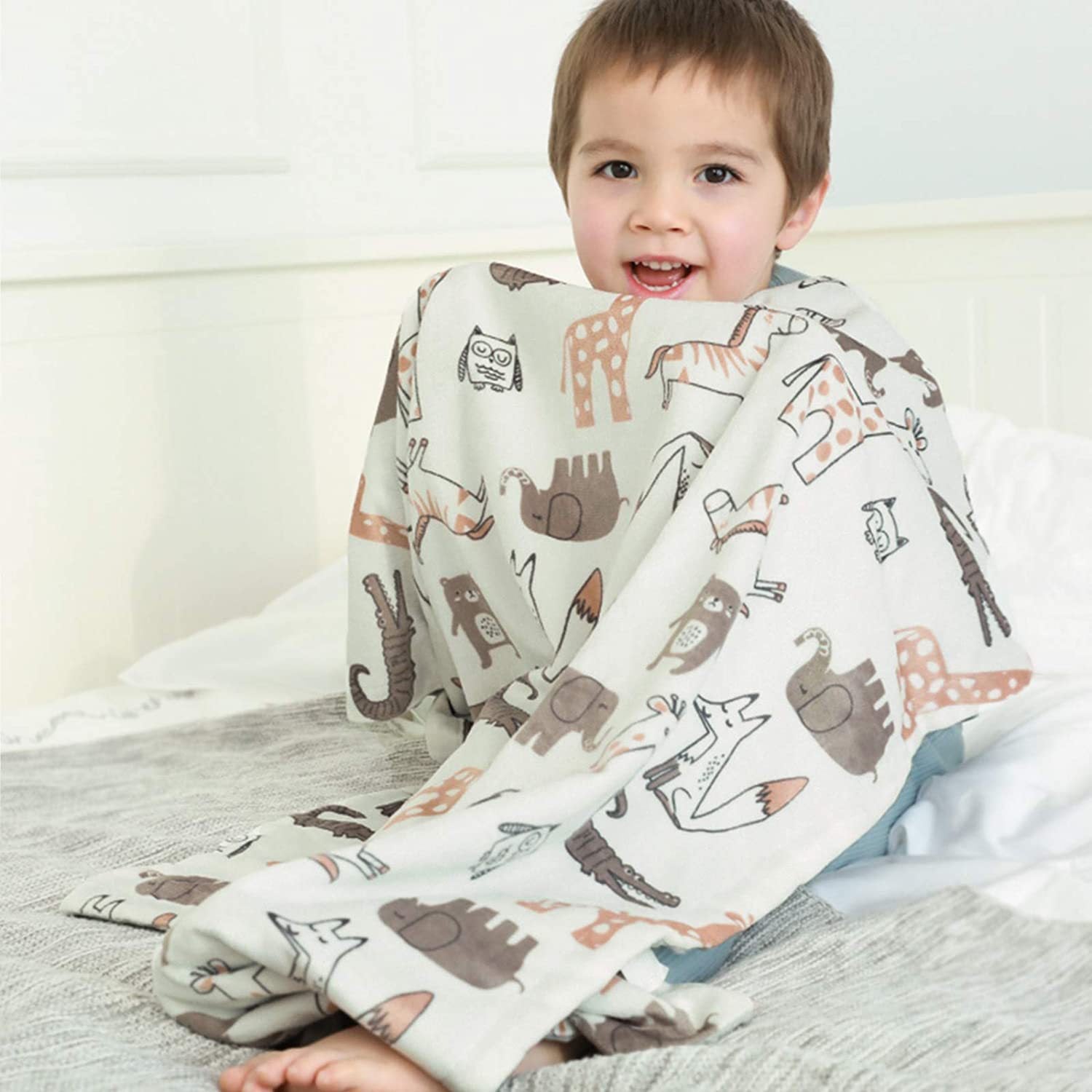 Baby Comfort Children Double-layer Quilt Hug Blanket