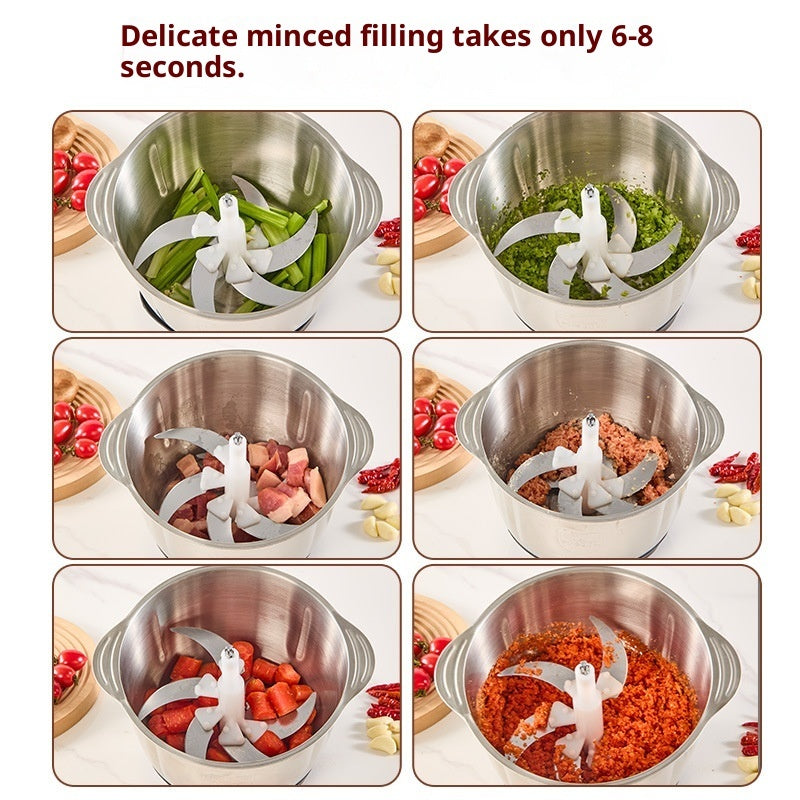 Meat Grinder Household Stainless Steel Multi-function Electric Cooker