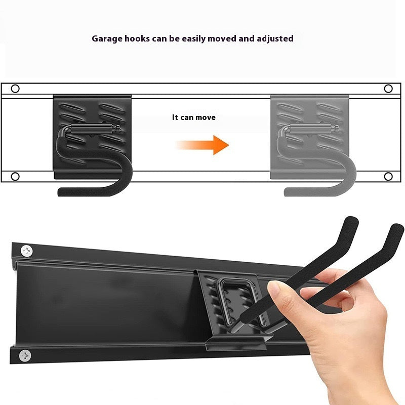Heavy-duty Garage Removable Adjustable Wall Hook