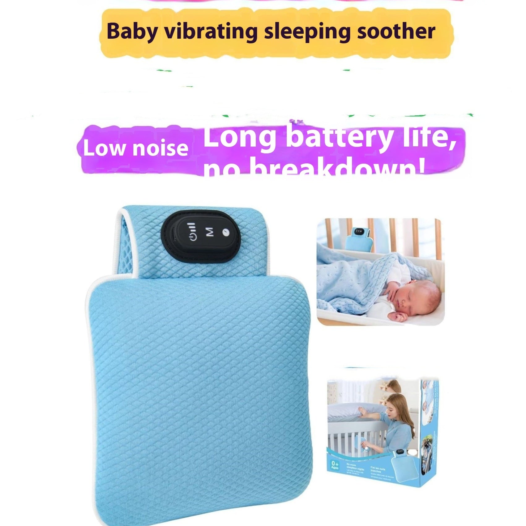 Baby Vibration Sleeping Comfort Device Timing Shutdown