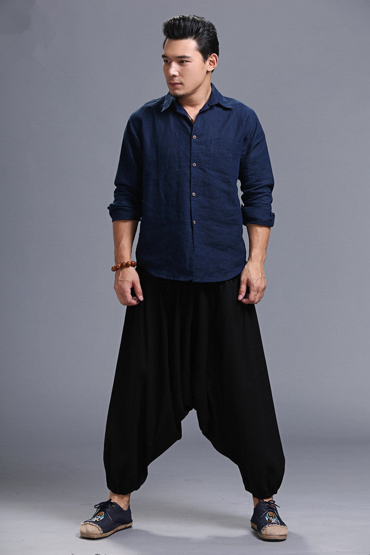 Men's Fashion And Comfort Hanging Harem Pants