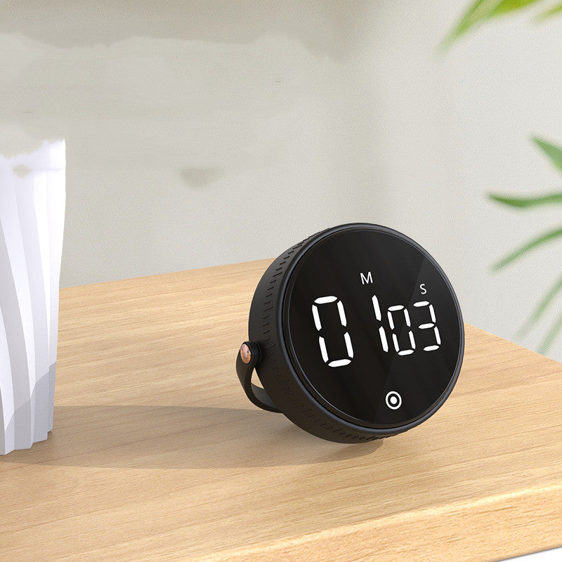 Kitchen Silent Rotary Adjustable Digital Timer