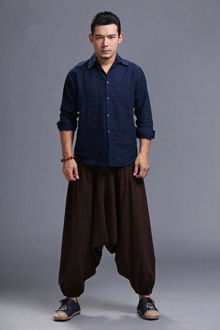 Men's Fashion And Comfort Hanging Harem Pants