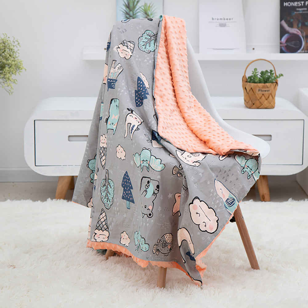 Cotton Baby Comfort Gauze Breathable Cover Blanket