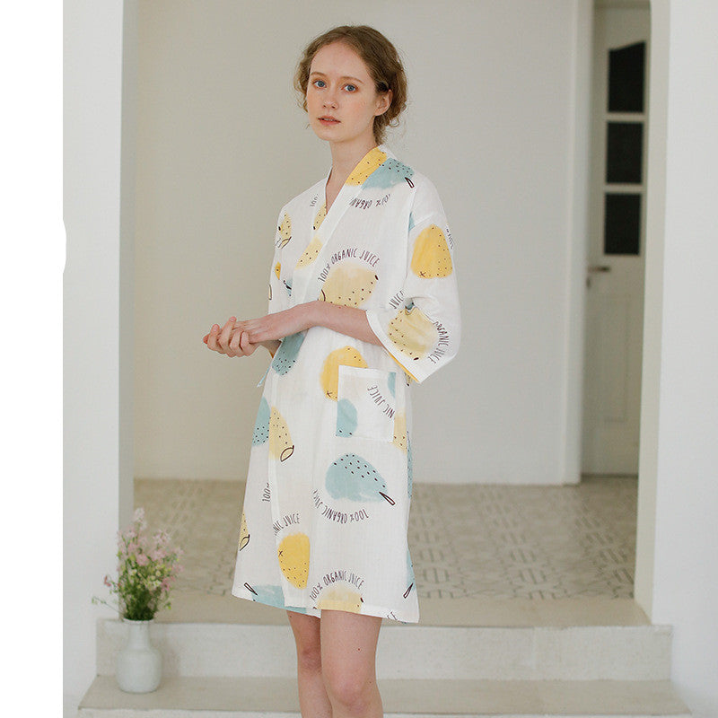 Printed Kimono Skirt Home Furnishing