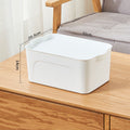 Oversized Drawers Organize Plastic Storage Bins With LIDS
