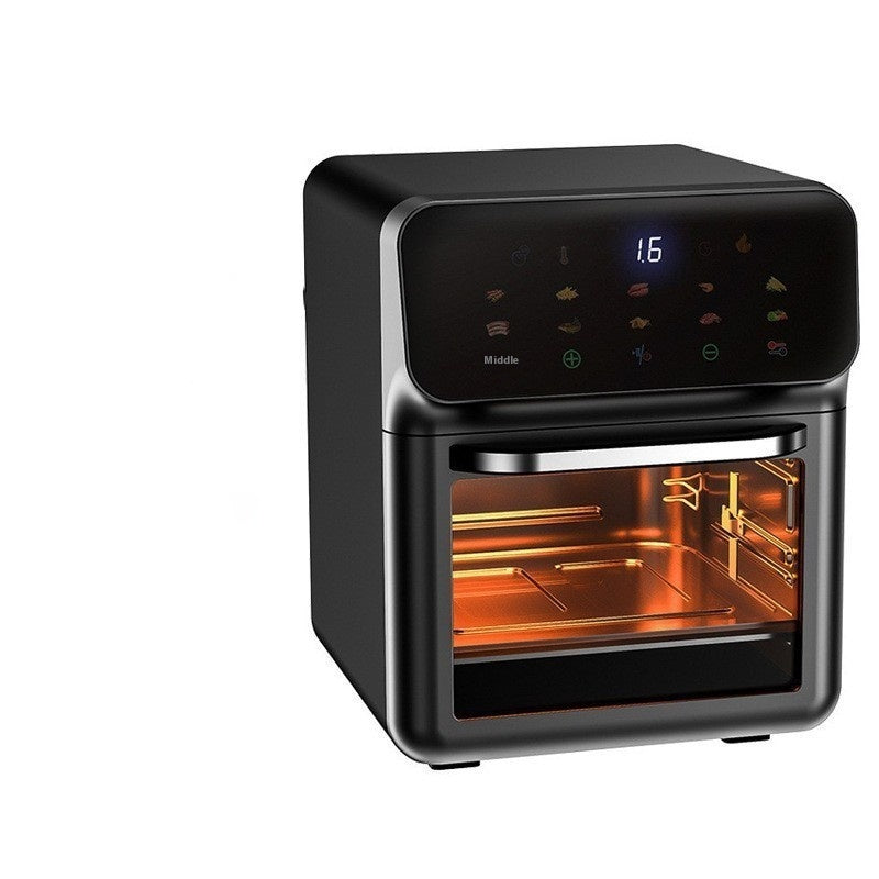 Household Multi-function Visual Intelligent Touch Screen Double Pot Air Fryer