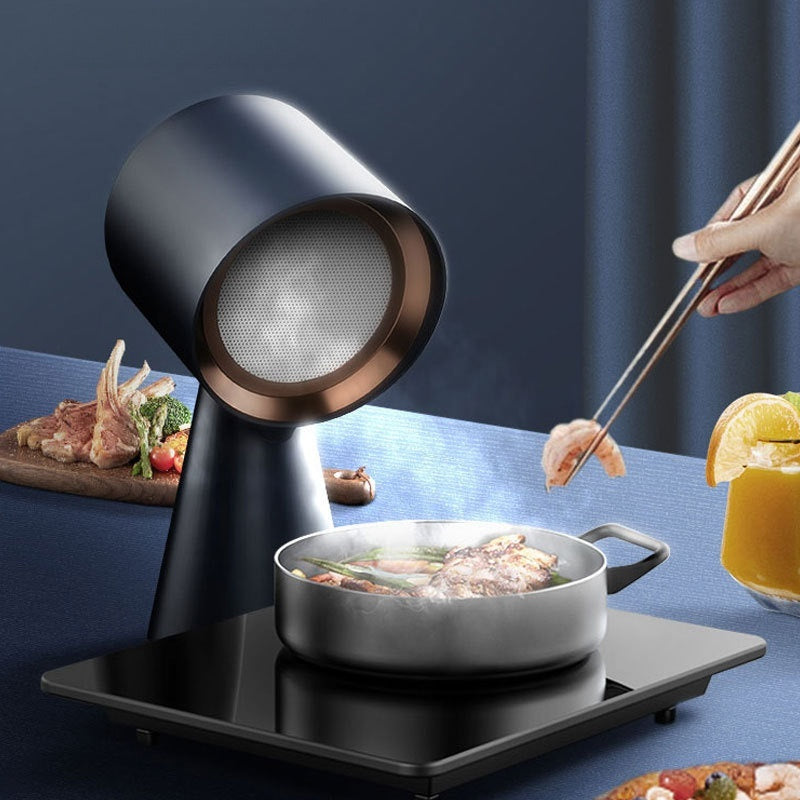 Desktop Exhaust Hood Barbecue Hot Pot Companion Portable Travel Mini