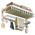 Cream-colored Space Aluminum Bathroom Organizer