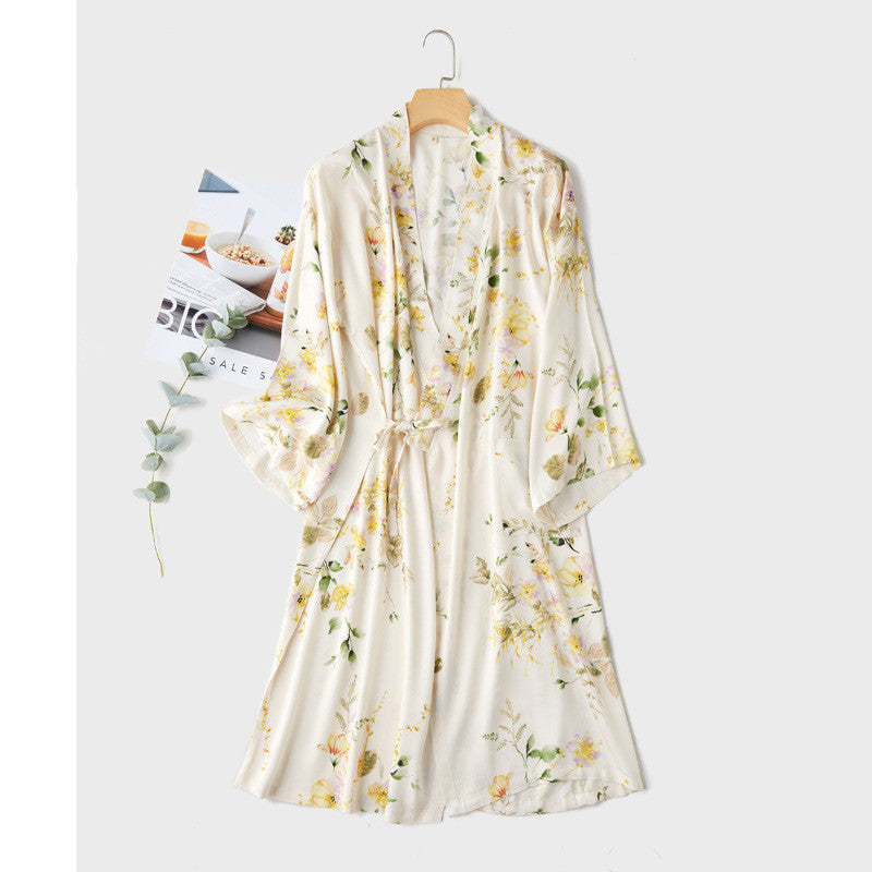 Printed Kimono Skirt Home Furnishing