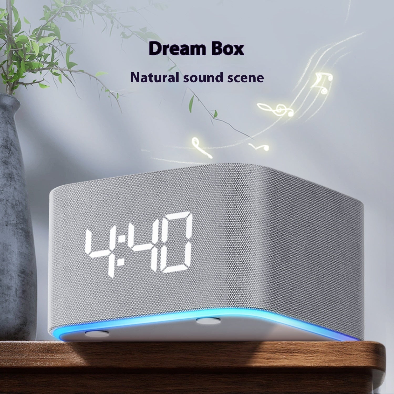 White Noise Sleeping Aid Instrument Infant Comfort Sleep Breathing Light