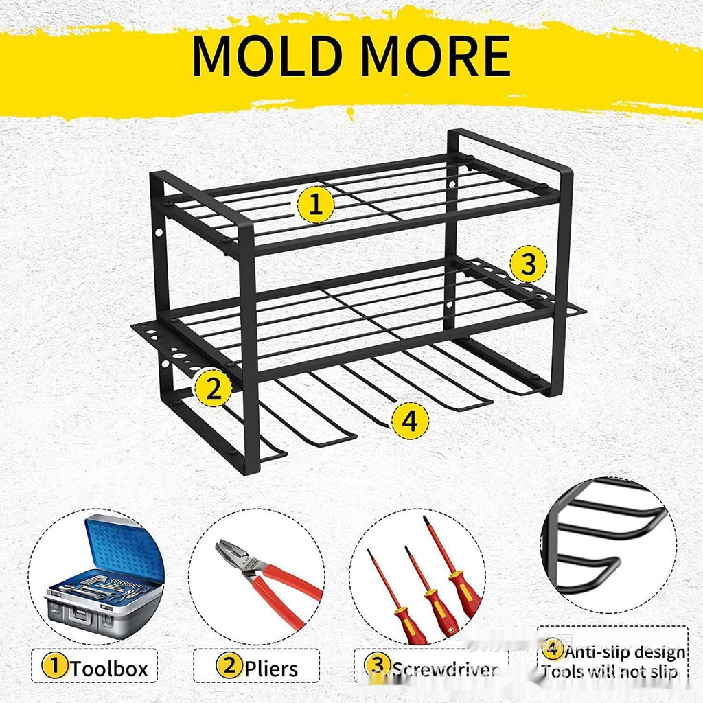 Garage Tool Storage Rack Storage Rack Screwdriver Power Tools Storage Rack