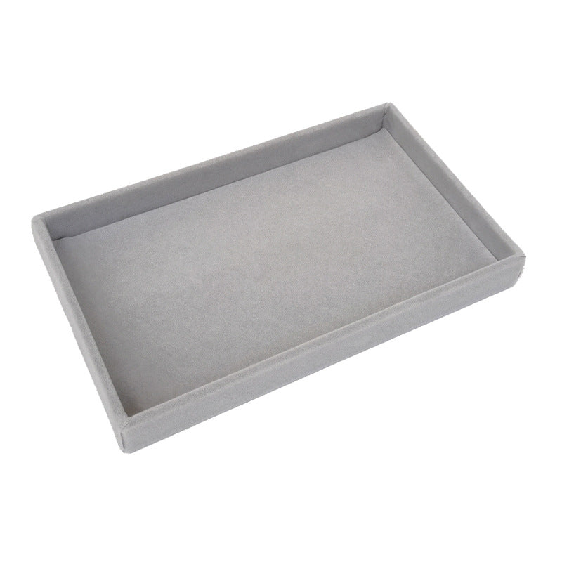 Flocked Drawer Organizer With Compartments For Jewelry