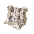 Breathable Bamboo-cotton Tassel Seat Cushion For Ultimate Comfort