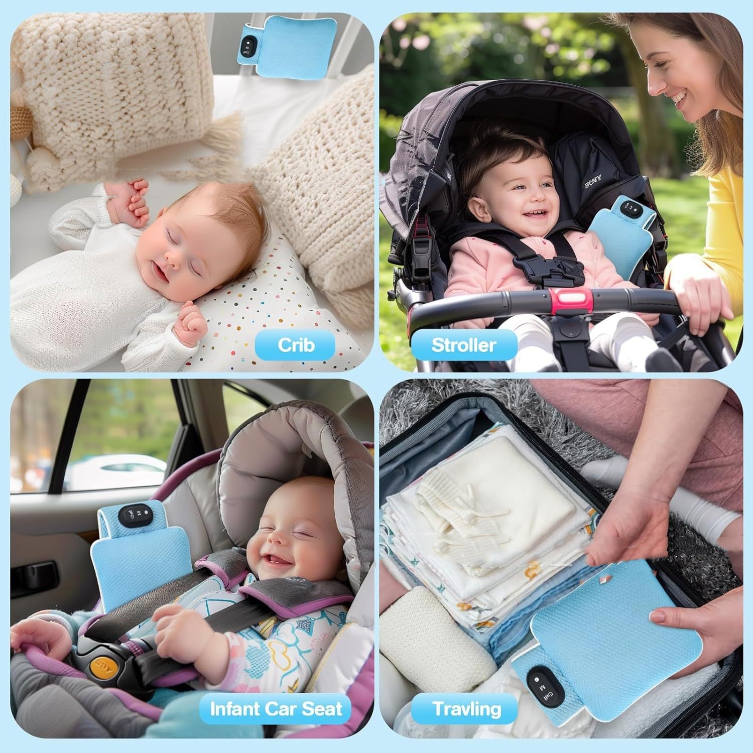 Baby Vibration Sleeping Comfort Device Timing Shutdown