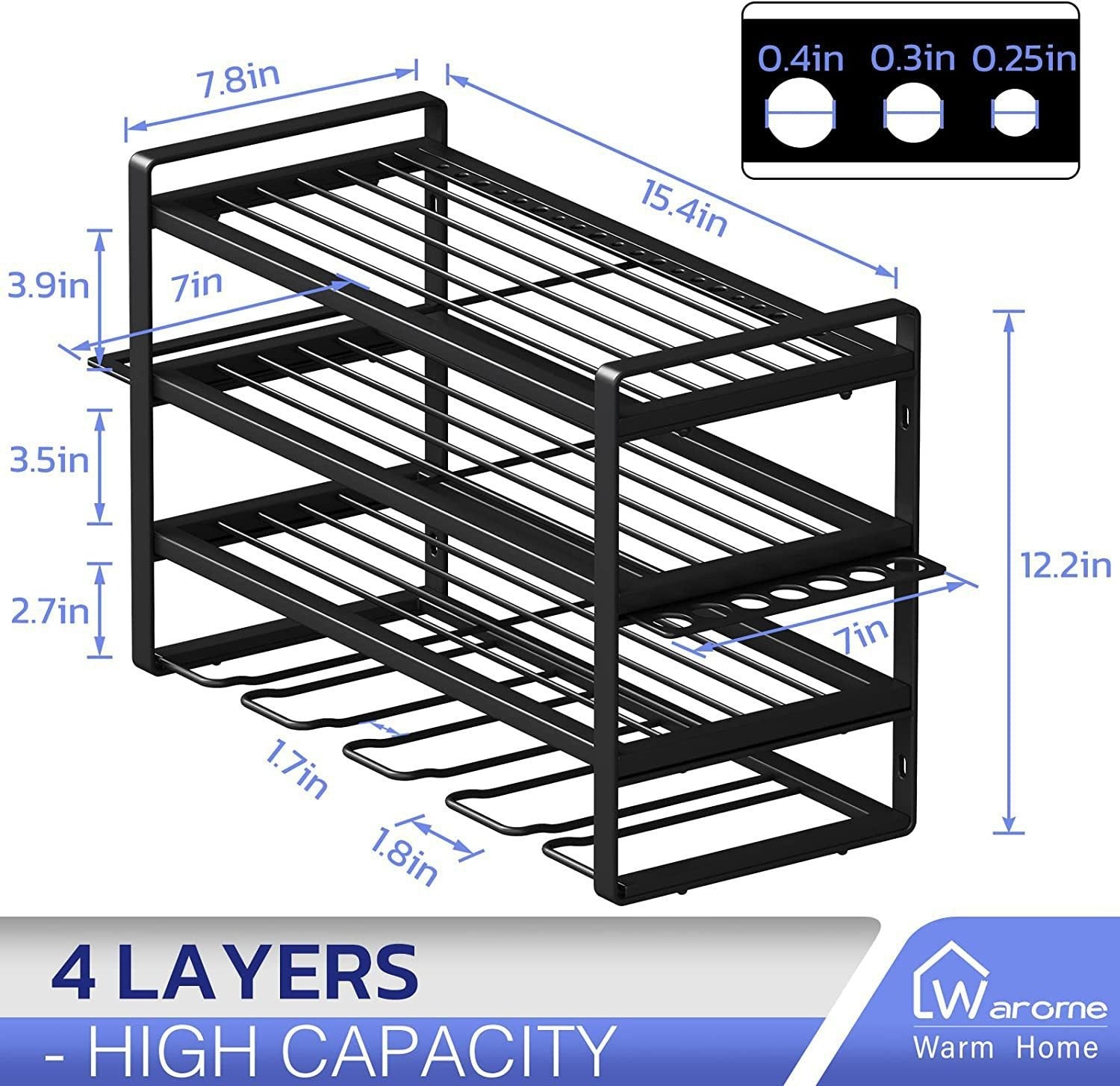 Garage Tool Storage Rack Storage Rack Screwdriver Power Tools Storage Rack